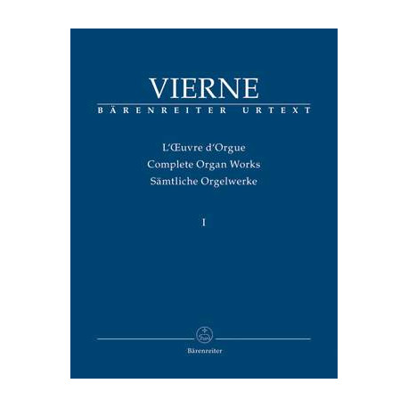 View full details  Vierne, L: Organ Works Vol. 1: Symphonie No.1, Op.14 (Urtext)
