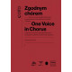 Zgodnym chórem zeszyt 1 Wybór utworów Stanisława Moniuszki w opracowaniu na chór dziecięcy lub żeński o orkoestrę smyczkową