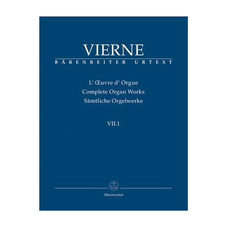 Vierne, L: Organ Works Vol. 7/1
