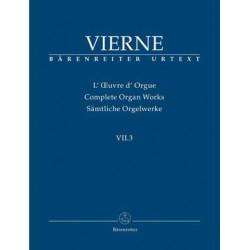 Vierne, L: Organ Works Vol. 7/3