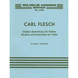 Carl Flesch: Studies and Exercises For Violin Solo 1