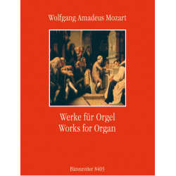 Mozart, WA: Works for Organ (Urtext)