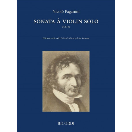Nicolò Paganini: Sonata à violin solo
