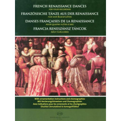 French Renaissance Dances for four recorders