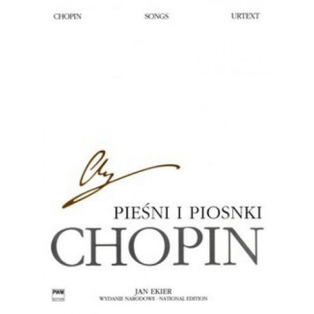 Fryderyk Chopin  Pieśni i piosnki, WN na głos z fortepianem