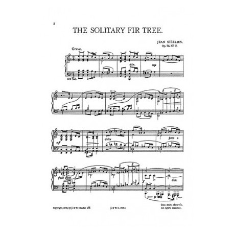 Twelve Selected Pieces 1. Jean Sibelius
