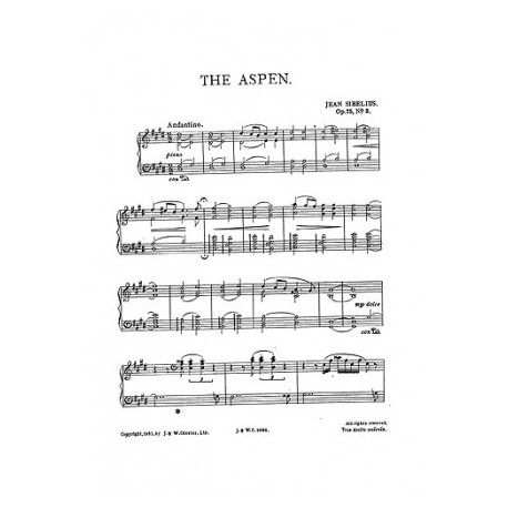 Twelve Selected Pieces 2. Jean Sibelius