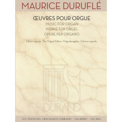 Maurice Duruflé: Oeuvres pour Orgue - Music for Organ