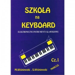 Szkoła na keyboard 1  Elektroniczne instrumenty klawiszowe. Wiśniewski.