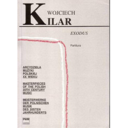 Exodus na orkiestrę i chór  partytura Wojciech Kilar