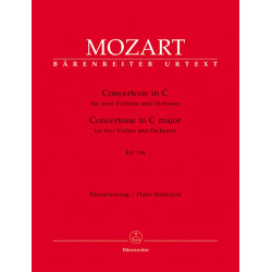 Concertone in C major for two Violins and Orchestra KV 190 Mozart