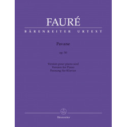 Pavane op. 50 for piano Gabriel Faure
