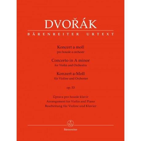 Koncert a-moll, op. 53 na skrzypce i orkiestrę Antonin Dvorak