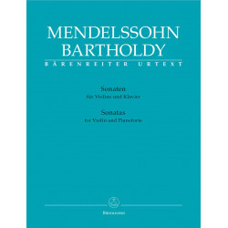 Sonaty na skrzypce i fortepian Felix Mendelssohn Bartholdy