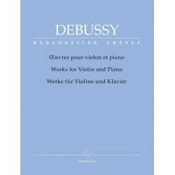 Works for Violin and Piano Claude Debussy