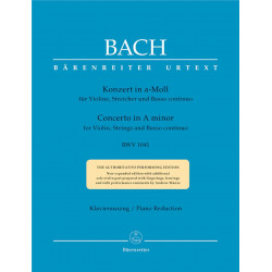 Bach, JS: Concerto for Violin in A minor (BWV 1041)
