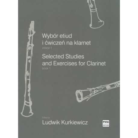 Pub      Ludwik Kurkiewicz  Wybór etiud i ćwiczeń na klarnet z. 1