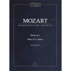 Mozart, WA: Mass in C minor (K.427) (K.417a) (Urtext)