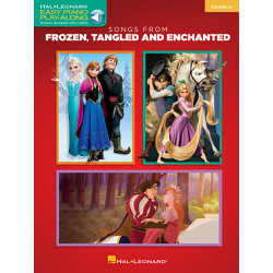Songs from Frozen, Tangled and Enchanted easy piano