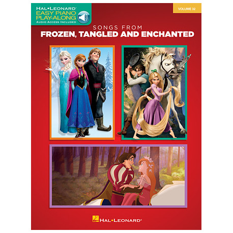 Songs from Frozen, Tangled and Enchanted easy piano