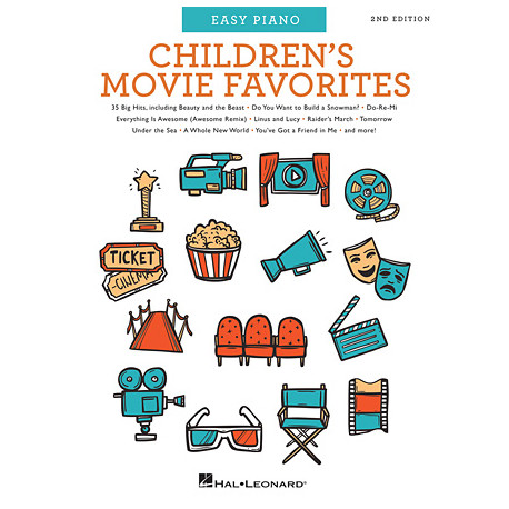 Children's Movie Favorites  easy piano