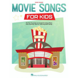 Movie Songs for Kids easy piano