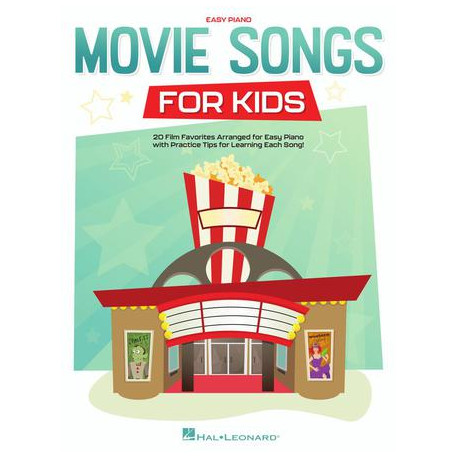 Movie Songs for Kids easy piano