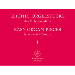 Easy Organ Pieces from the 19th century Volume 1