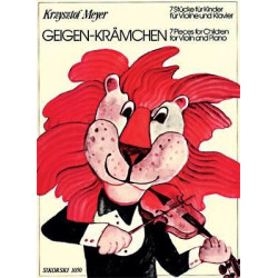 View full details  Krzysztof Meyer: Geigen-Krämchen 7 Stücke für Kinder für Violine und Klavier