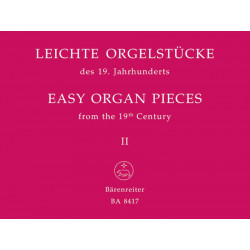 Easy Organ Pieces from the 19th century Volume 2