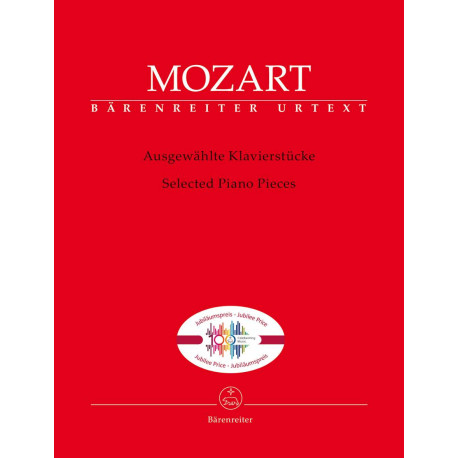,Mozart, Wolfgang Amadeus: Selected Piano Pieces