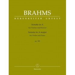Brahms, Johannes: Sonata for Violin and Piano A major op. 100
