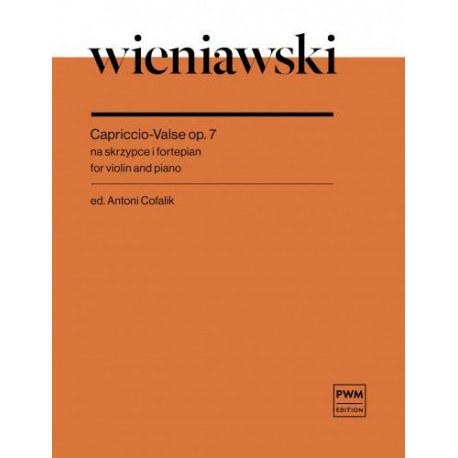 Pub      Henryk Wieniawski  Cappriccio-Valse op. 7 na skrzypce i fortepian