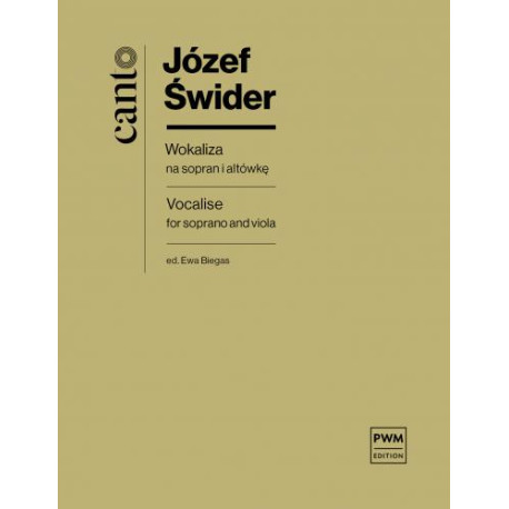 Józef Świder  Wokaliza na sopran i altówkę