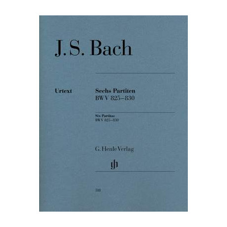 J.S.BACH SECHS PARTITEN BWV 825-830
