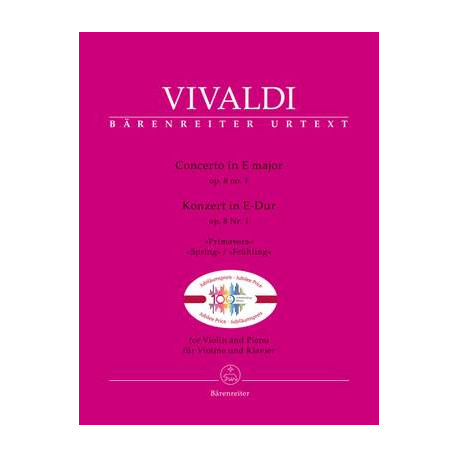 Vivaldi, Antonio: Concerto for Violin and Piano E major op. 8, No. 1 "Spring"
