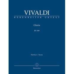 Vivaldi, A: Gloria in D (RV 589) (L) (Urtext)