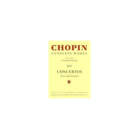 Koncerty fortepianowe, CW, Fryderyk Chopin