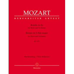 Mozart, WA: Rondo in E-flat (K.371) (Urtext)