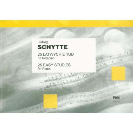 Ludwig Schytte  25 łatwych etiud na fortepian
