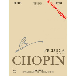 Fryderyk Chopin  Preludia, WN na fortepian (wersja miniaturowa)