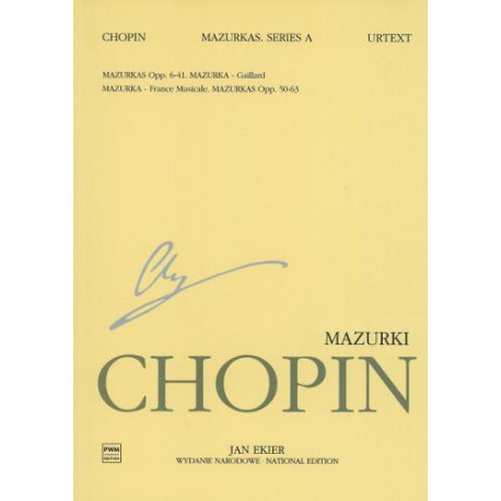 Fryderyk Chopin  Mazurki, WN seria A na fortepian (wersja miniaturowa)