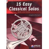 15 Easy Classical Solos + CD / horn & piano
