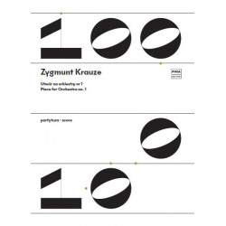 Zygmunt Krauze  Piece for orchestra No. 1 partytura