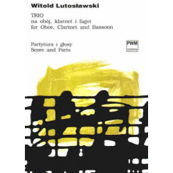 Witold Lutosławski  Trio na obój, klarnet i fagot