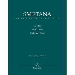 Smetana, Bedrich Má vlast (My Country) partytura