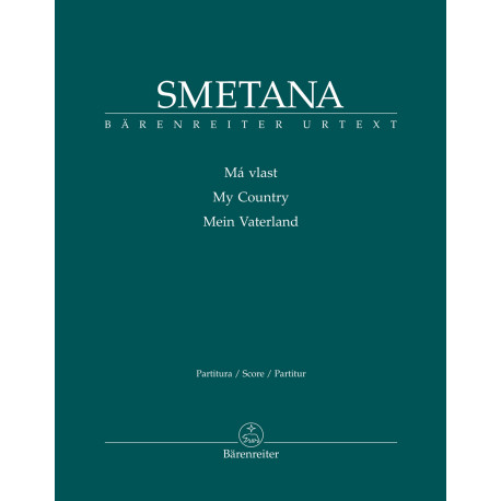 Smetana, Bedrich Má vlast (My Country) partytura