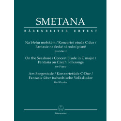 Smetana, B: On the Seashore / Concert Etude in C / Fantasia on Czech Folksongs for Piano (Urtext)