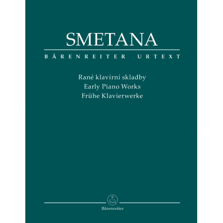 Smetana, Bedrich Early Piano Works