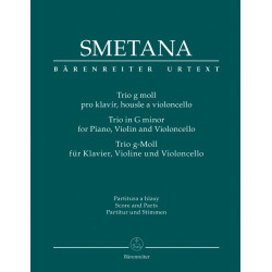 Smetana, B: Piano Trio in G minor (Urtext)